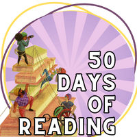 50 Days of Reading! Badge
